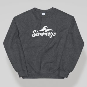 Simmzy's Unisex Crewneck Sweatshirt in Heather Grey